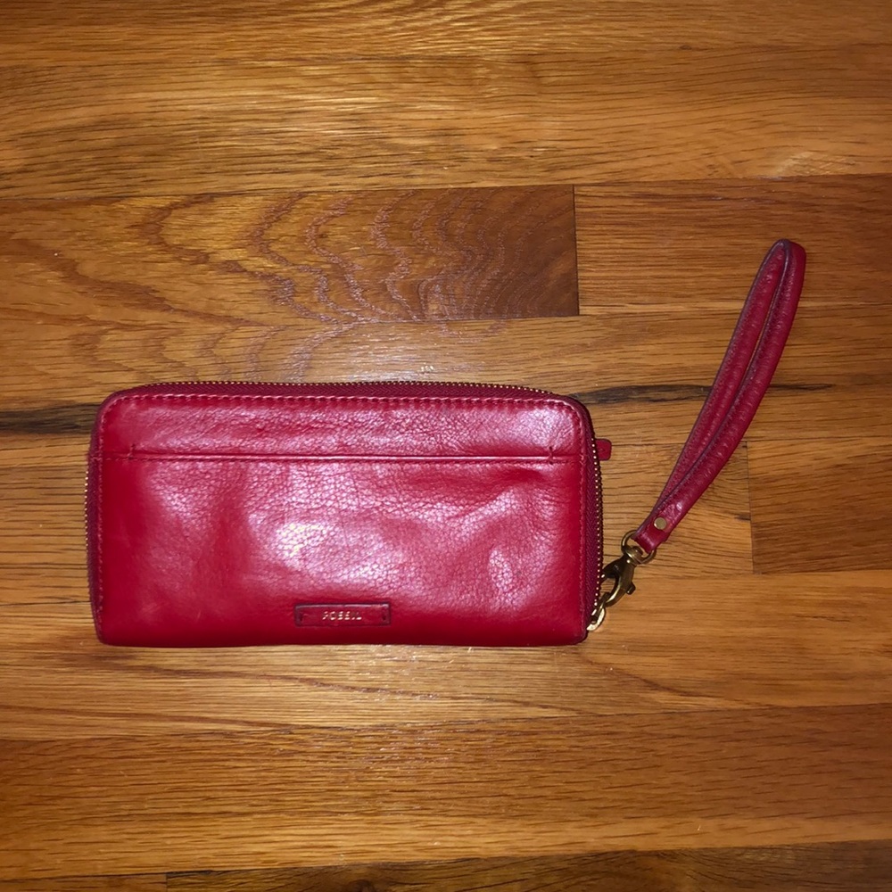 FOSSIL LOGAN ZIP AROUND CLUTCH/WALLET